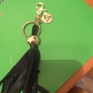 Guess purse tassel